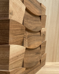 Textures en bois de Noyer assemblés détail