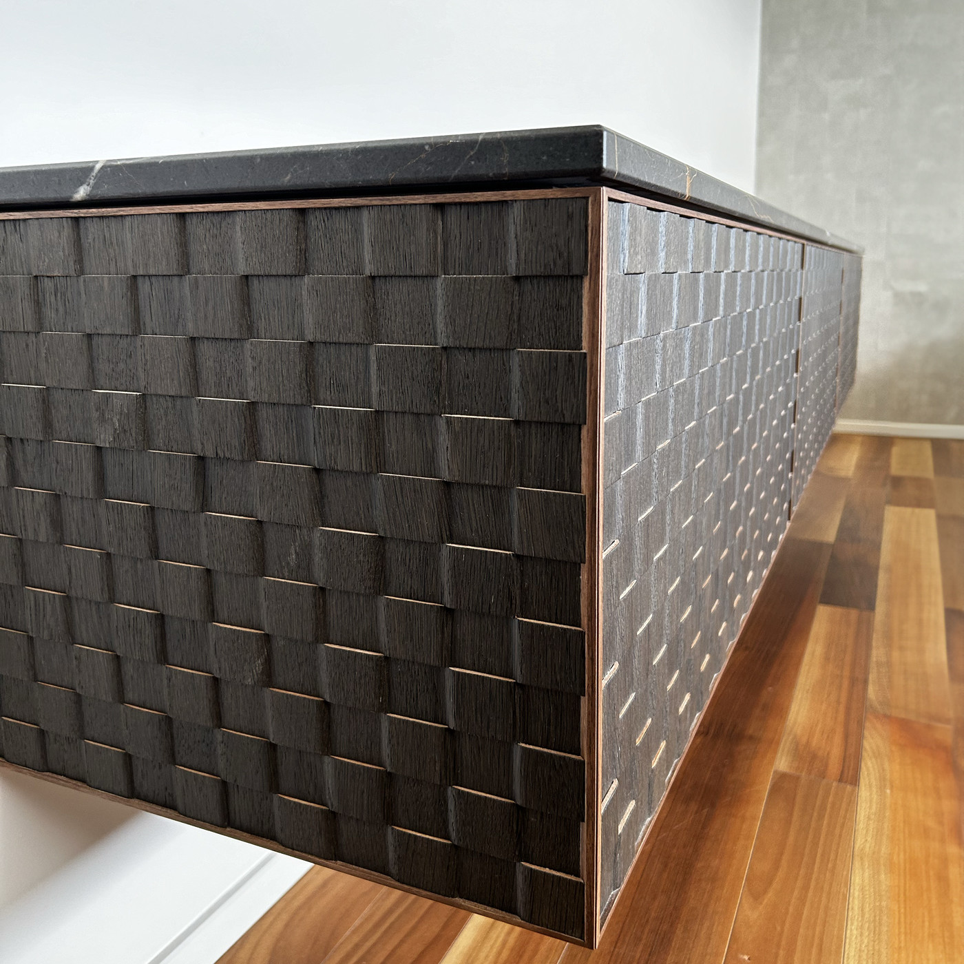Console de profil détail texture de surface